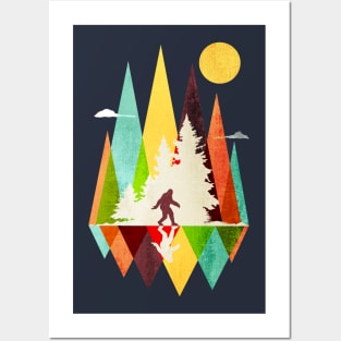 Bigfoot Mountain Posters and Art